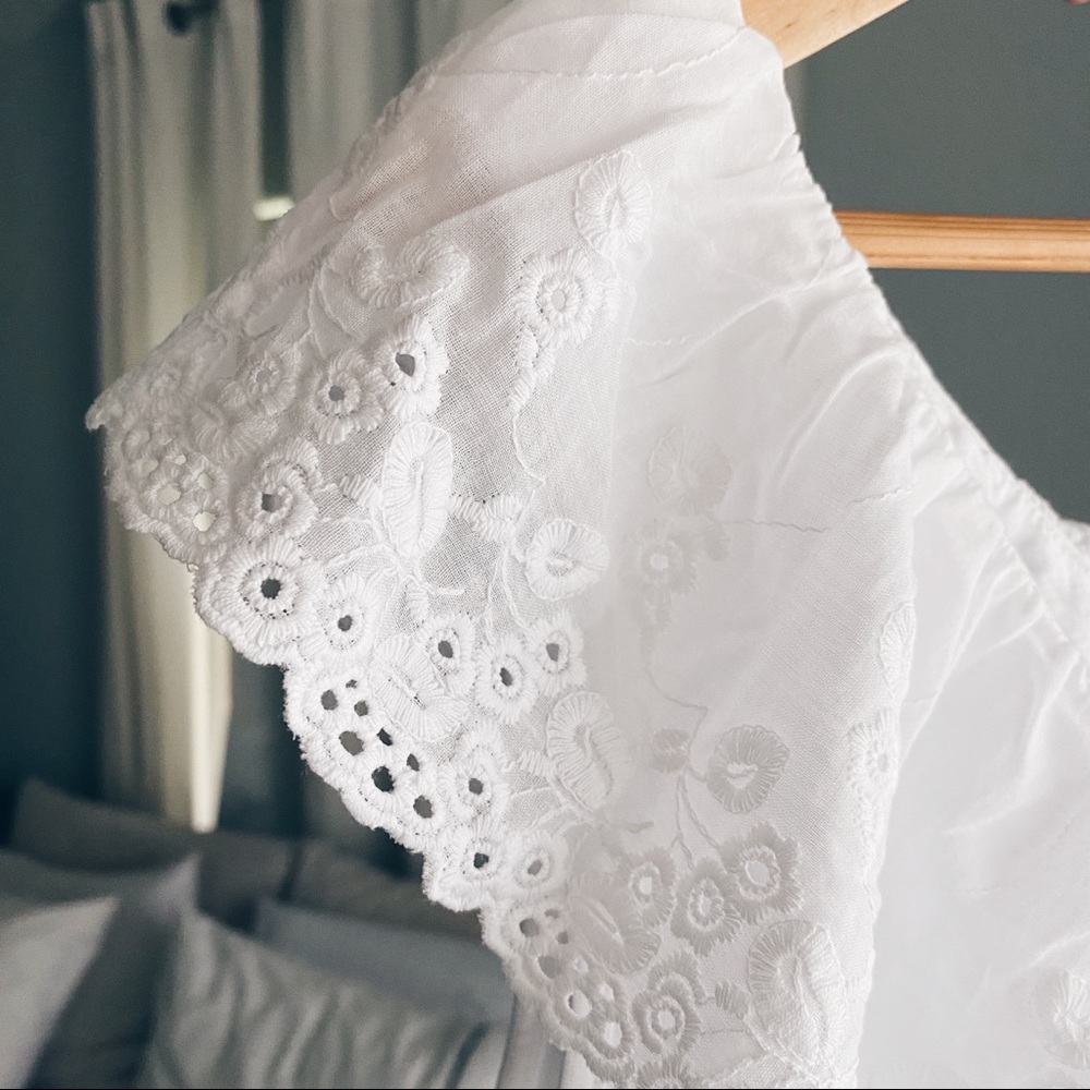 NWT White off-the-shoulder top